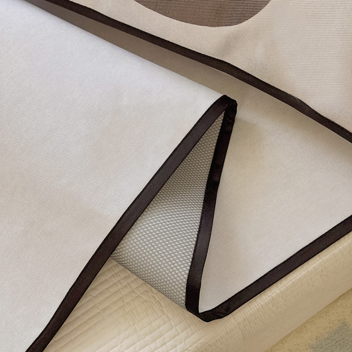 91家纺网 家纺一手货源 找家纺 澳萝拉 2025新款亲肤舒适异形冰藤席凉席席子-数码印花系列 企鹅波波(床席款）