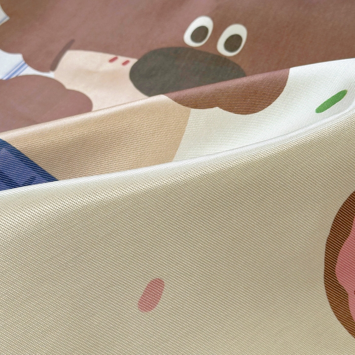 91家纺网 家纺一手货源 找家纺 澳萝拉 2025新款亲肤舒适异形冰藤席凉席席子-数码印花系列 甜甜圈(床席款）