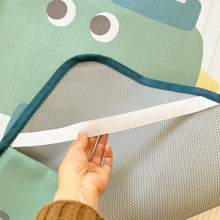 91家纺网 家纺一手货源 找家纺 澳萝拉 2025新款亲肤舒适异形冰藤席凉席席子-数码印花系列 萌萌龙龙(床席款）