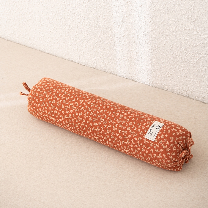 91家纺网 家纺一手货源 找家纺 （总）芯洲 2025新款全棉双层纱透气田园风小清新糖果护颈腰靠荞麦枕头枕芯