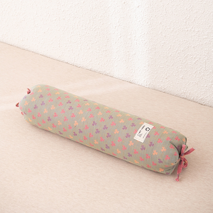 91家纺网 家纺一手货源 找家纺 （总）芯洲 2025新款全棉双层纱透气田园风小清新糖果护颈腰靠荞麦枕头枕芯