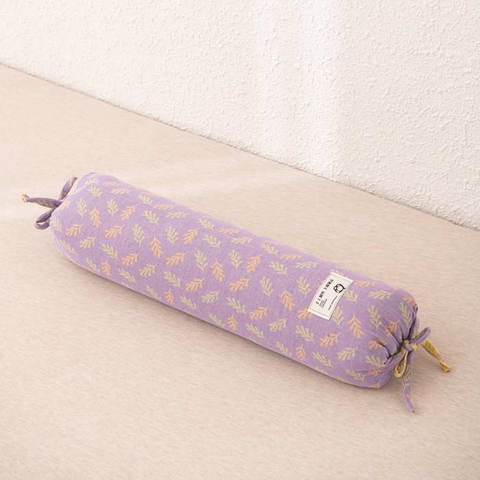 91家纺网 家纺一手货源 找家纺 （总）芯洲 2025新款全棉双层纱透气田园风小清新糖果护颈腰靠荞麦枕头枕芯