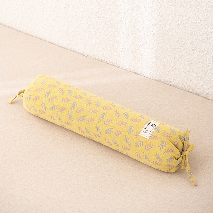 91家纺网 家纺一手货源 找家纺 （总）芯洲 2025新款全棉双层纱透气田园风小清新糖果护颈腰靠荞麦枕头枕芯