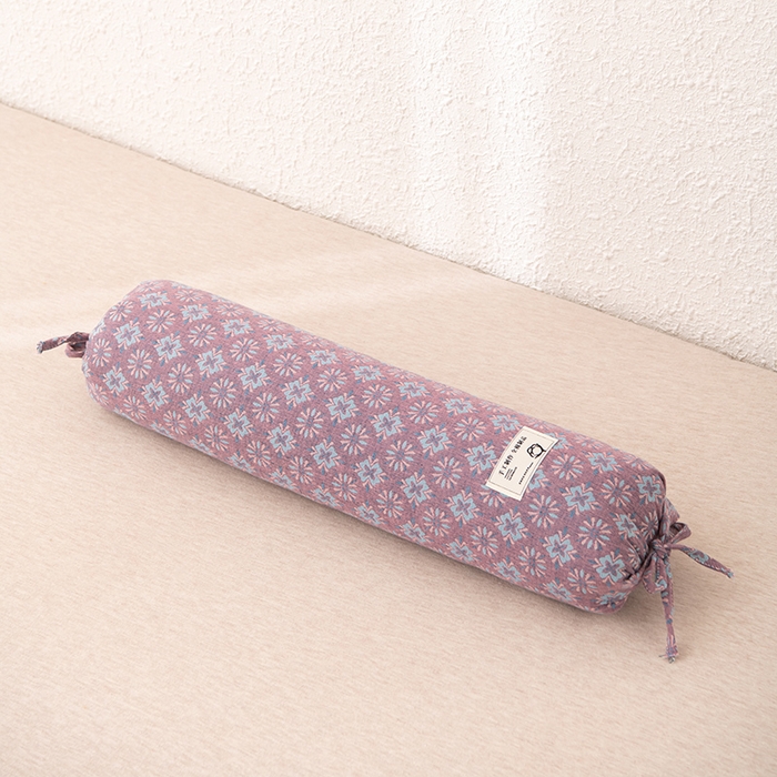 91家纺网 家纺一手货源 找家纺 （总）芯洲 2025新款全棉双层纱透气田园风小清新糖果护颈腰靠荞麦枕头枕芯