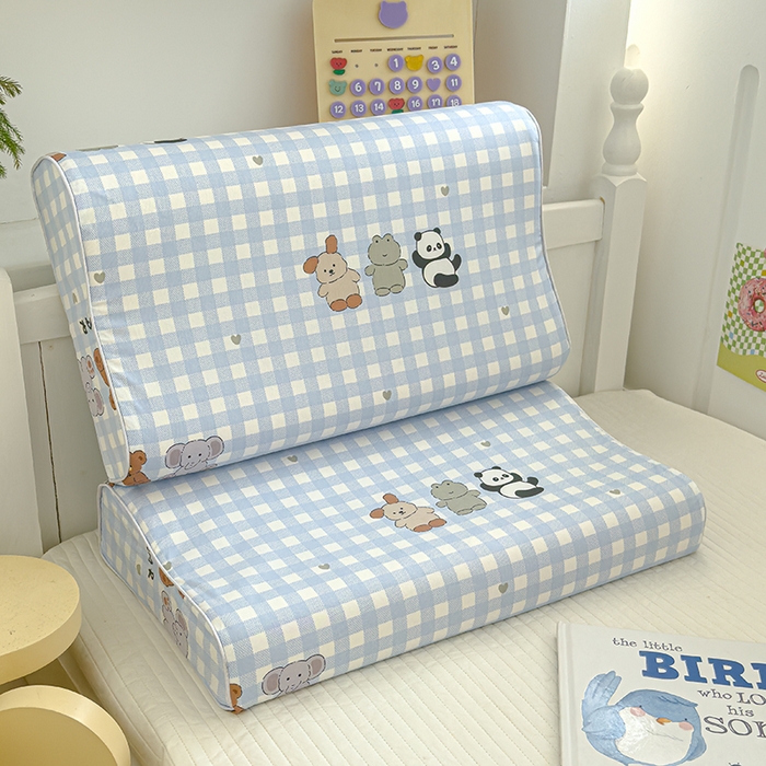 91家纺网 家纺一手货源 找家纺 良佐生活 2025新款高支高密全棉乳胶枕套 福宝乐园