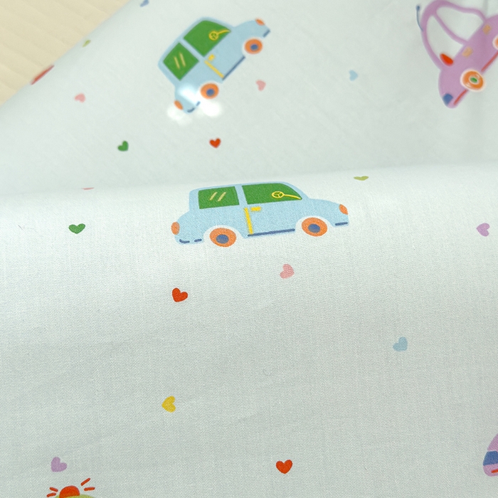 91家纺网 家纺一手货源 找家纺 良佐生活 2025新款高支高密全棉乳胶枕套 嘟嘟汽车