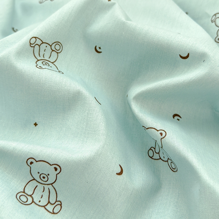 91家纺网 家纺一手货源 找家纺 良佐生活 2025新款高支高密全棉乳胶枕套 兰小熊