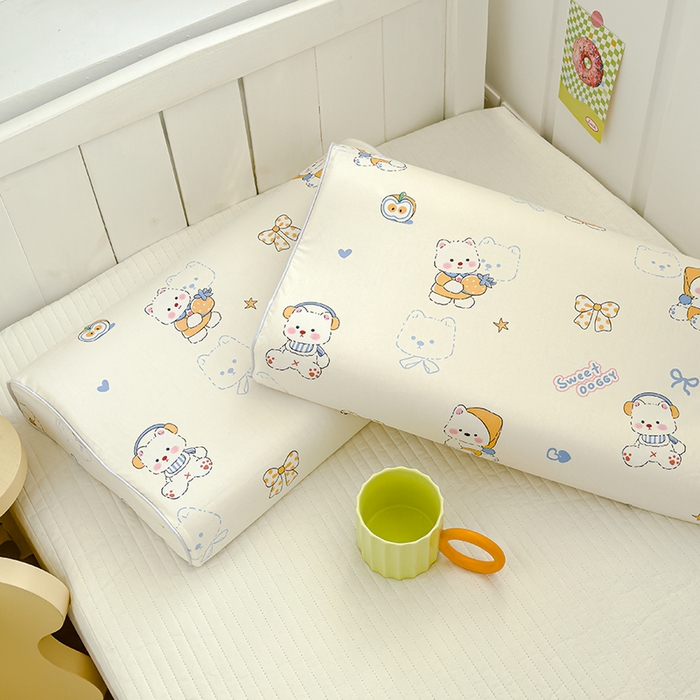 91家纺网 家纺一手货源 找家纺 良佐生活 2025新款高支高密全棉乳胶枕套 皮小鲁