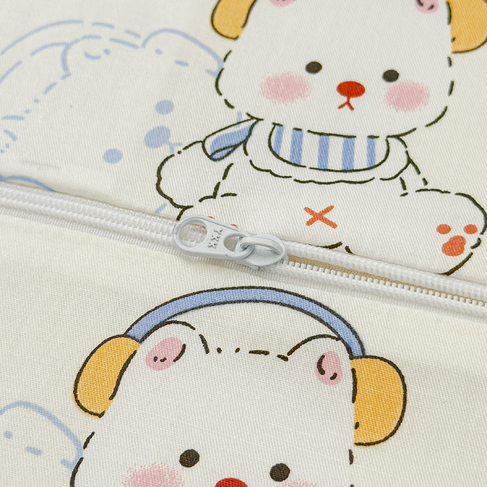 91家纺网 家纺一手货源 找家纺 良佐生活 2025新款高支高密全棉乳胶枕套 皮小鲁