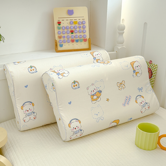 91家纺网 家纺一手货源 找家纺 良佐生活 2025新款高支高密全棉乳胶枕套 皮小鲁