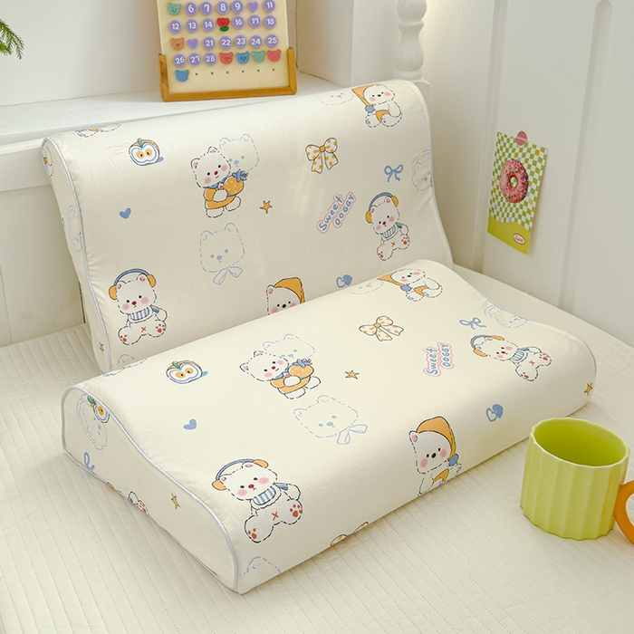 91家纺网 家纺一手货源 找家纺 良佐生活 2025新款高支高密全棉乳胶枕套 皮小鲁