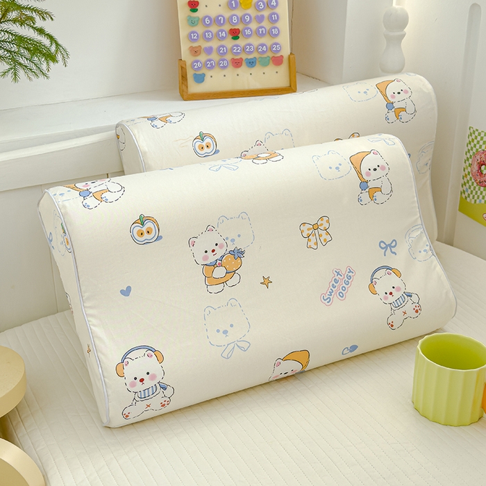 91家纺网 家纺一手货源 找家纺 良佐生活 2025新款高支高密全棉乳胶枕套 皮小鲁