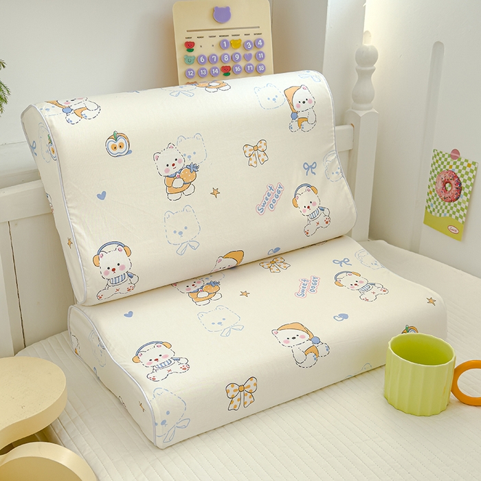 91家纺网 家纺一手货源 找家纺 良佐生活 2025新款高支高密全棉乳胶枕套 皮小鲁