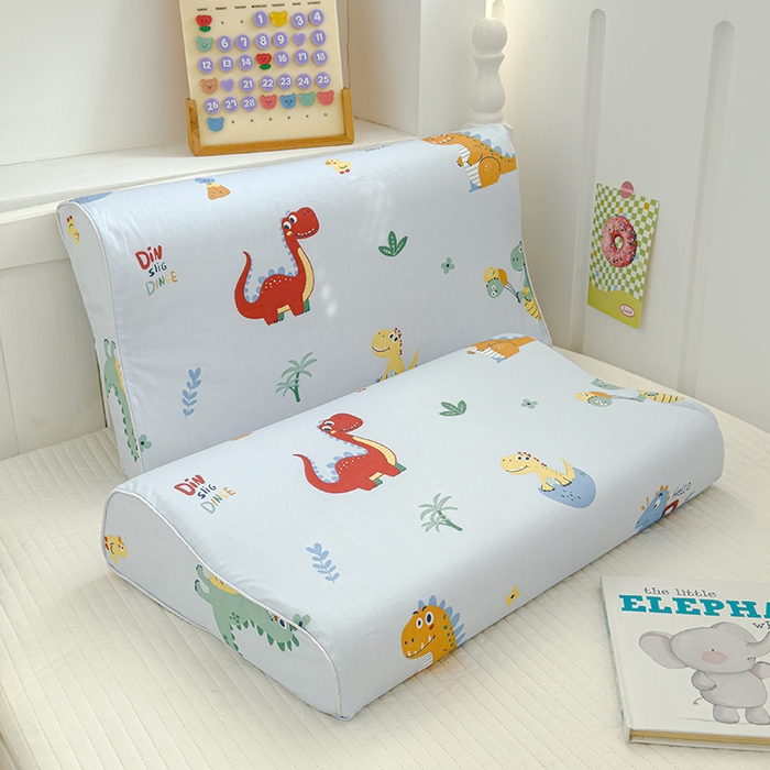 91家纺网 家纺一手货源 找家纺 良佐生活 2025新款高支高密全棉乳胶枕套 酷卡乐园