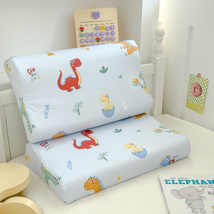 91家纺网 家纺一手货源 找家纺 良佐生活 2025新款高支高密全棉乳胶枕套 酷卡乐园