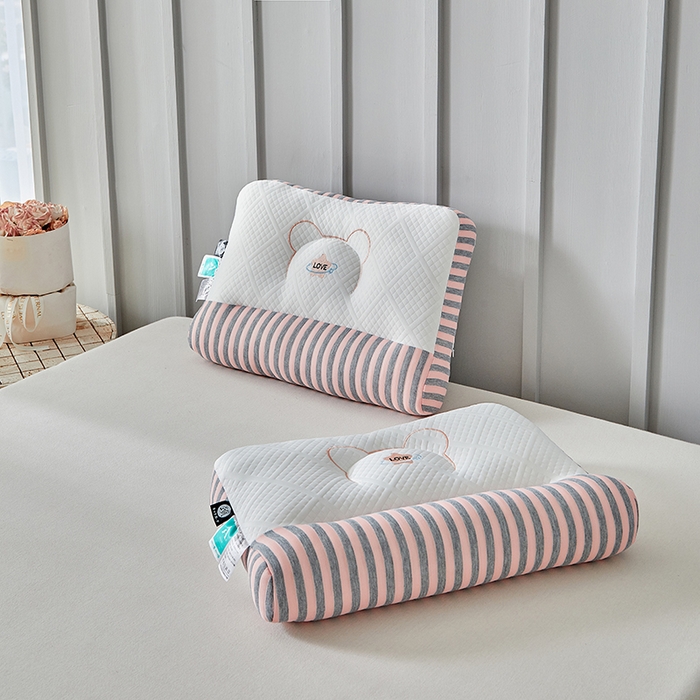 91家纺网 家纺一手货源 找家纺 （总）梵希良品家纺 2025新款小熊情侣护颈枕枕头枕芯护颈椎助睡眠牵引枕