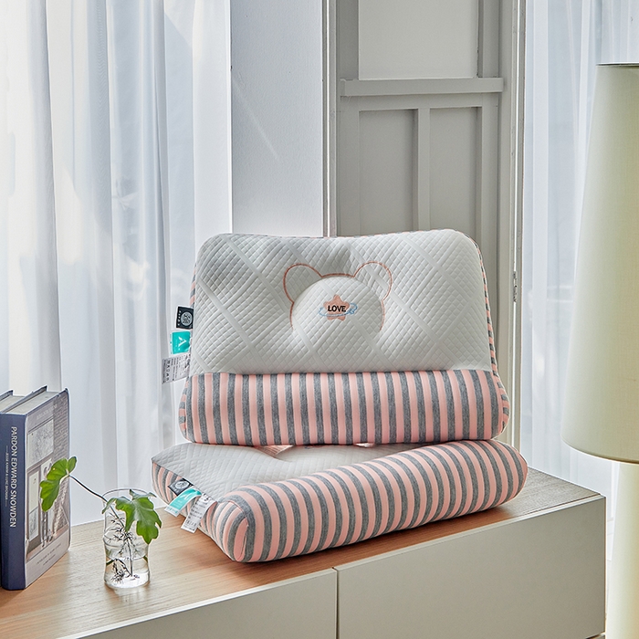 91家纺网 家纺一手货源 找家纺 （总）梵希良品家纺 2025新款小熊情侣护颈枕枕头枕芯护颈椎助睡眠牵引枕