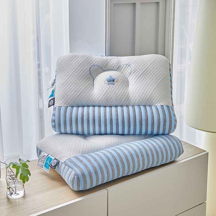 91家纺网 家纺一手货源 找家纺 （总）梵希良品家纺 2025新款小熊情侣护颈枕枕头枕芯护颈椎助睡眠牵引枕