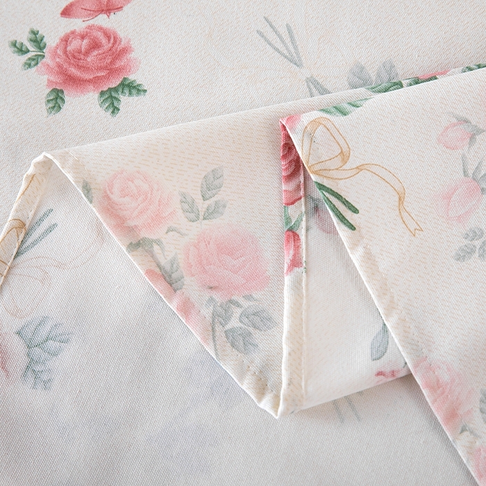 91家纺网 家纺一手货源 找家纺 帛洵家纺 2025新款A类原棉细纱印花老粗布床单 花满枝