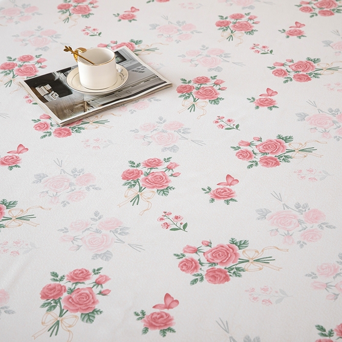 91家纺网 家纺一手货源 找家纺 帛洵家纺 2025新款A类原棉细纱印花老粗布床单 花满枝