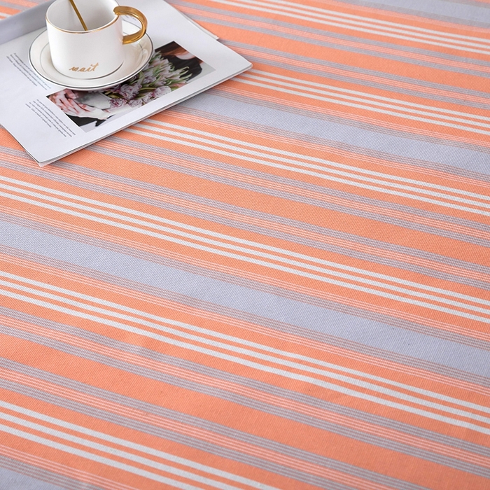 91家纺网 家纺一手货源 找家纺 帛洵家纺 2025新款A类原棉细纱印花老粗布床单 灰玉条纹