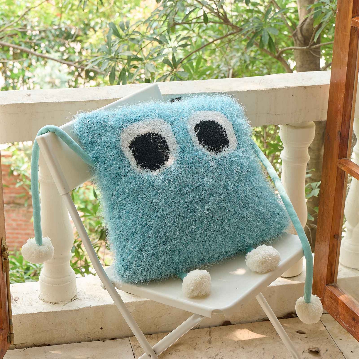 91家纺网 家纺一手货源 找家纺 （总）暖绵绵家纺 2025新款枕头枕芯-蓝焰 45*45cm【最低零售价：98元】