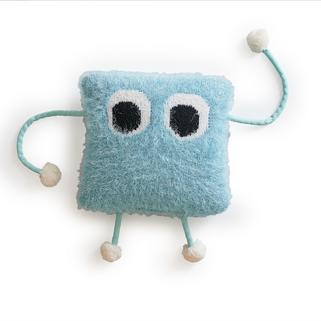 91家纺网 家纺一手货源 找家纺 （总）暖绵绵家纺 2025新款枕头枕芯-蓝焰 45*45cm【最低零售价：98元】