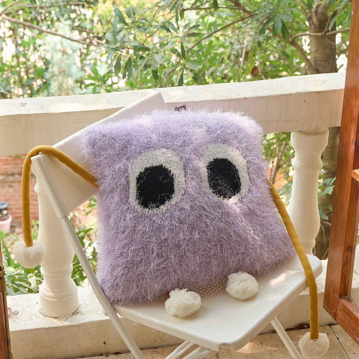 暖绵绵家纺 2025新款枕头枕芯-蓝焰 45*45cm【最低零售价：98元】 蓝焰-云紫