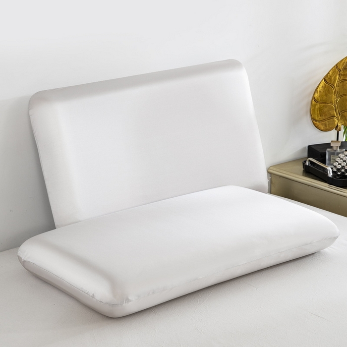 大黄蜂家居家纺 2025新款A类冰绸丝面包枕套