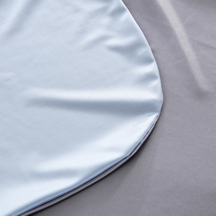 91家纺网 家纺一手货源 找家纺 大黄蜂家居家纺 2025新款A类冰绸丝面包枕套