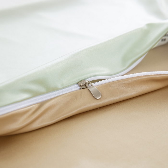 91家纺网 家纺一手货源 找家纺 大黄蜂家居家纺 2025新款A类冰绸丝面包枕套