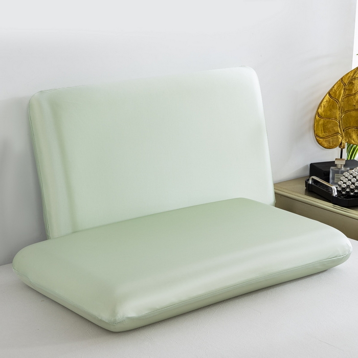 大黄蜂家居家纺 2025新款A类冰绸丝面包枕套