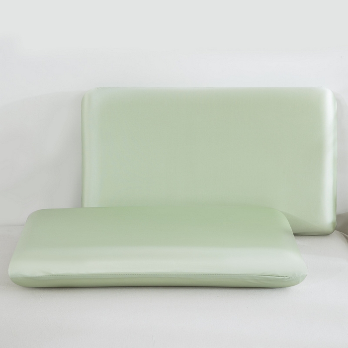 91家纺网 家纺一手货源 找家纺 大黄蜂家居家纺 2025新款A类冰绸丝面包枕套