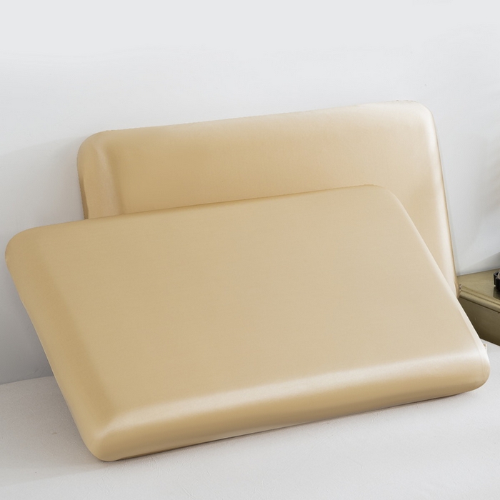 91家纺网 家纺一手货源 找家纺 大黄蜂家居家纺 2025新款A类冰绸丝面包枕套