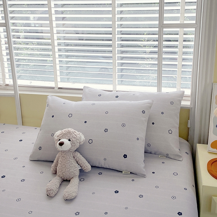 91家纺网 家纺一手货源 找家纺 爱彼家纺 2025夏季古艺原棉老粗布床单三件套凉席-系列五 安妮