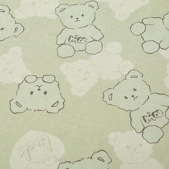 91家纺网 家纺一手货源 找家纺 爱彼家纺 2025夏季古艺原棉老粗布床单三件套凉席-系列五 睡小熊