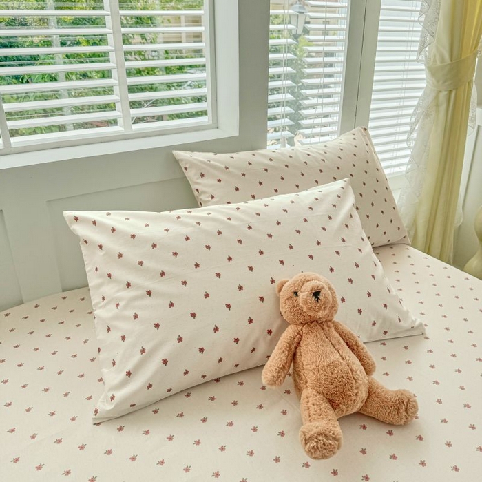 91家纺网 家纺一手货源 找家纺 柠馨 2025新款亲肤舒适全棉印花床单床笠 拾忆-床笠