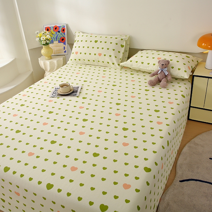 91家纺网 家纺一手货源 找家纺 爱彼家纺 2025夏季新款华夫格全棉纯棉老粗床单凉席席子-系列五 华夫格-北野爱心