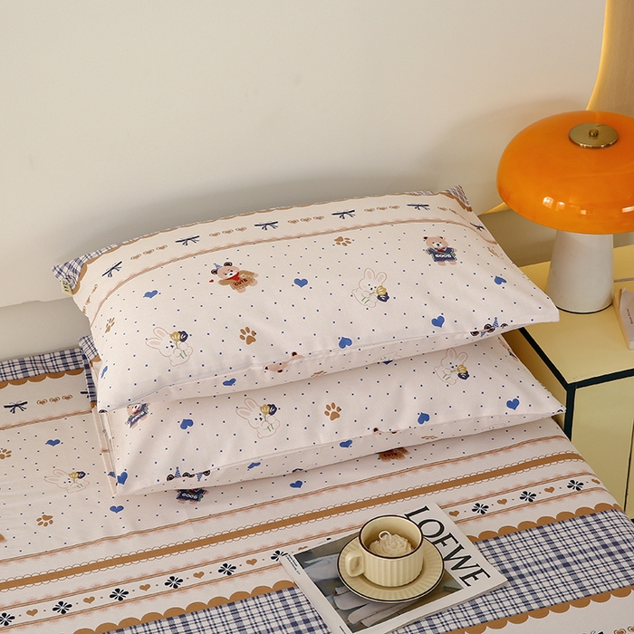 91家纺网 家纺一手货源 找家纺 爱彼家纺 2025夏季新款华夫格全棉纯棉老粗床单凉席席子-系列五 华夫格-童话世界