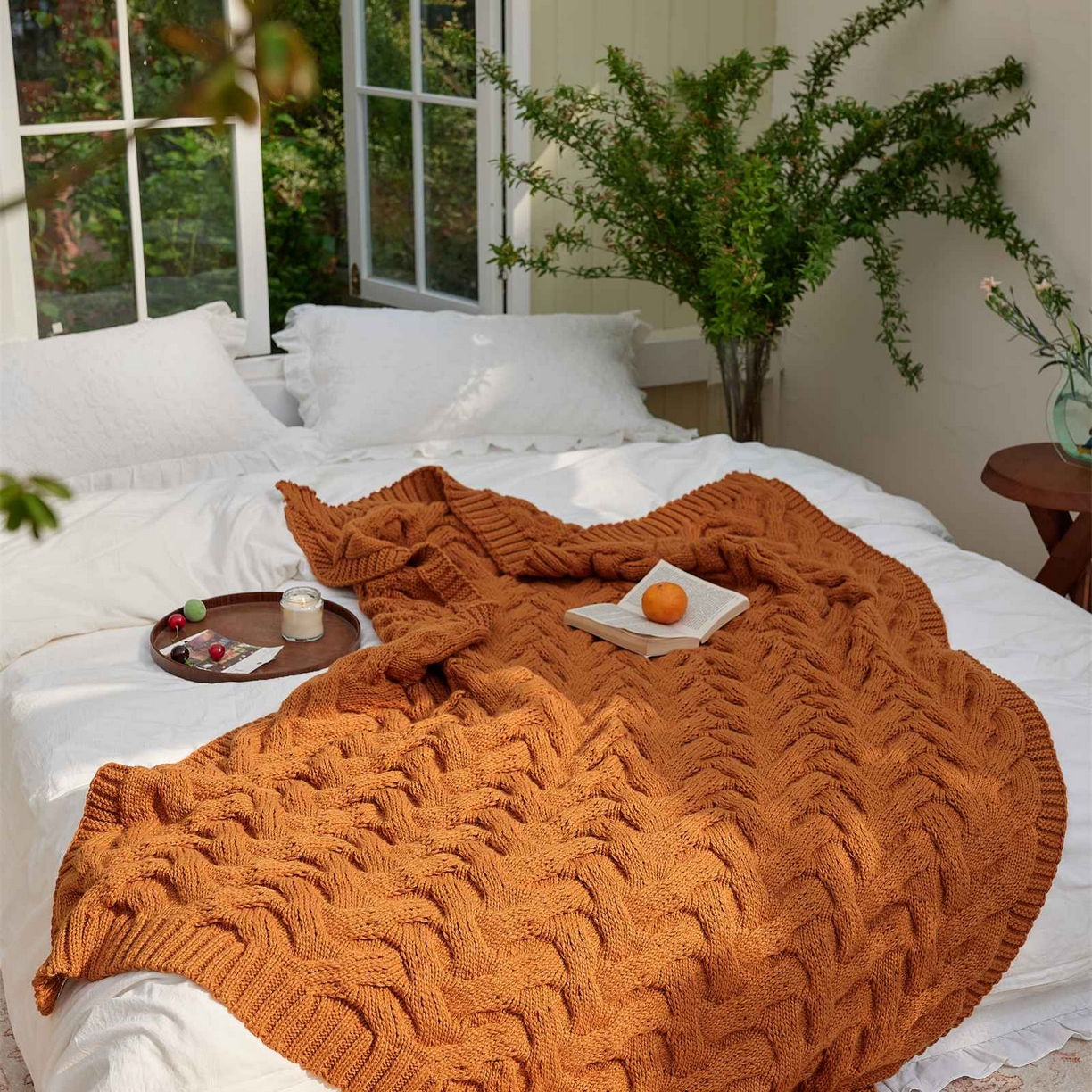 91家纺网 家纺一手货源 找家纺 暖绵绵家纺 2025新款腈纶枕头枕芯-佩诗亚【最低零售价：168元】 佩诗亚-落叶黄