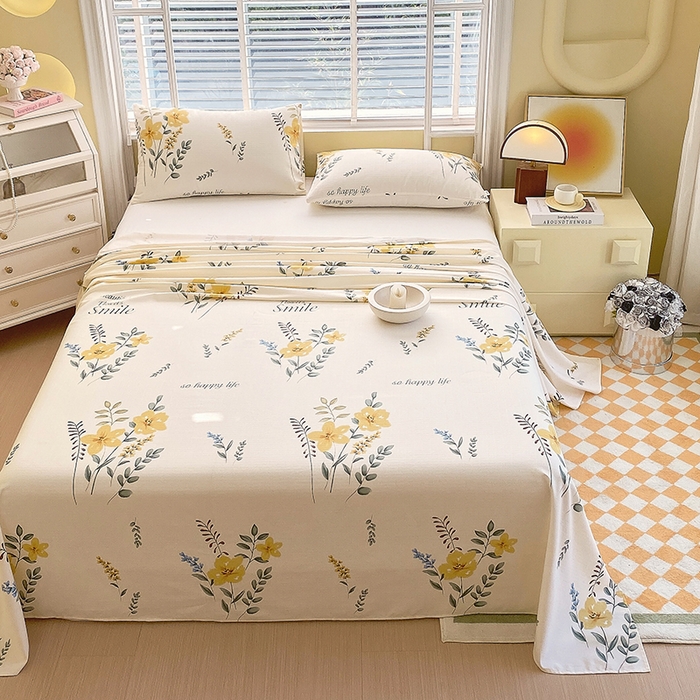 91家纺网 家纺一手货源 找家纺 爱彼家纺 2025夏季新款华夫格全棉纯棉老粗床单凉席席子-系列五 华夫格-休闲时光