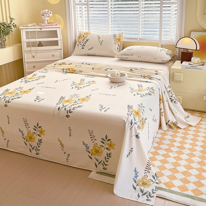 91家纺网 家纺一手货源 找家纺 爱彼家纺 2025夏季新款华夫格全棉纯棉老粗床单凉席席子-系列五 华夫格-休闲时光