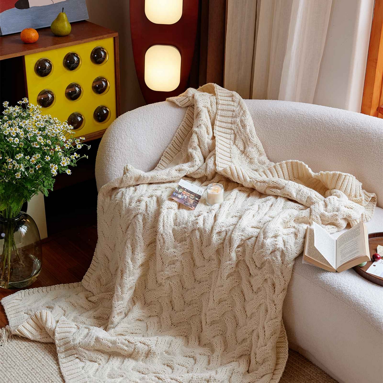 91家纺网 家纺一手货源 找家纺 暖绵绵家纺 2025新款腈纶枕头枕芯-佩诗亚【最低零售价：168元】 佩诗亚-杏色