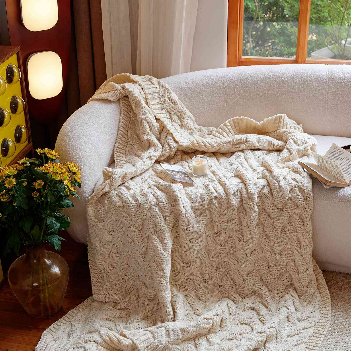 91家纺网 家纺一手货源 找家纺 暖绵绵家纺 2025新款腈纶枕头枕芯-佩诗亚【最低零售价：168元】 佩诗亚-杏色