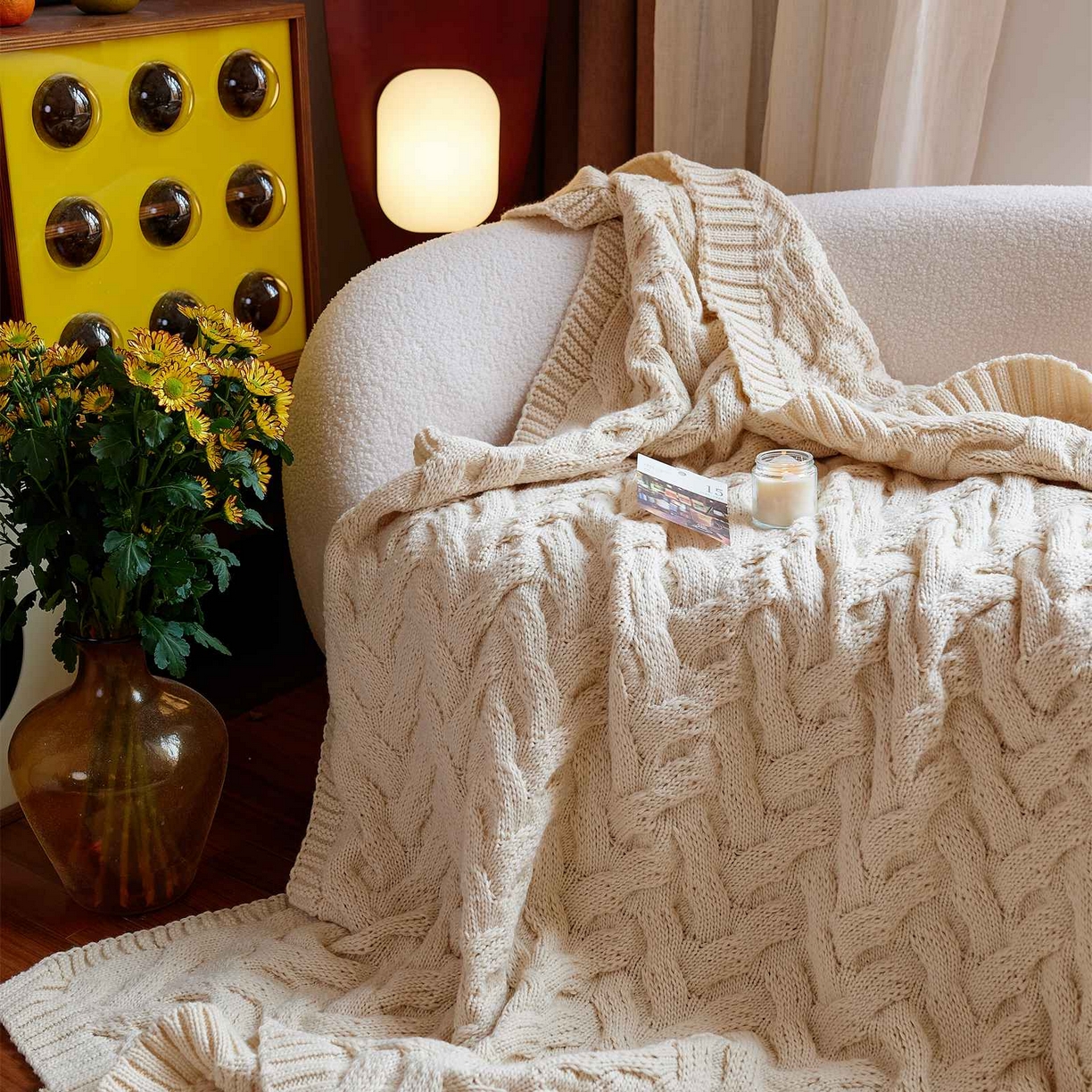 91家纺网 家纺一手货源 找家纺 暖绵绵家纺 2025新款腈纶枕头枕芯-佩诗亚【最低零售价：168元】 佩诗亚-杏色