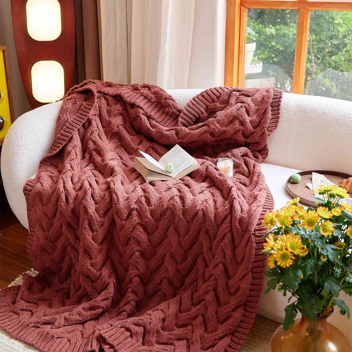 91家纺网 家纺一手货源 找家纺 暖绵绵家纺 2025新款腈纶枕头枕芯-佩诗亚【最低零售价：168元】 佩诗亚-锈红