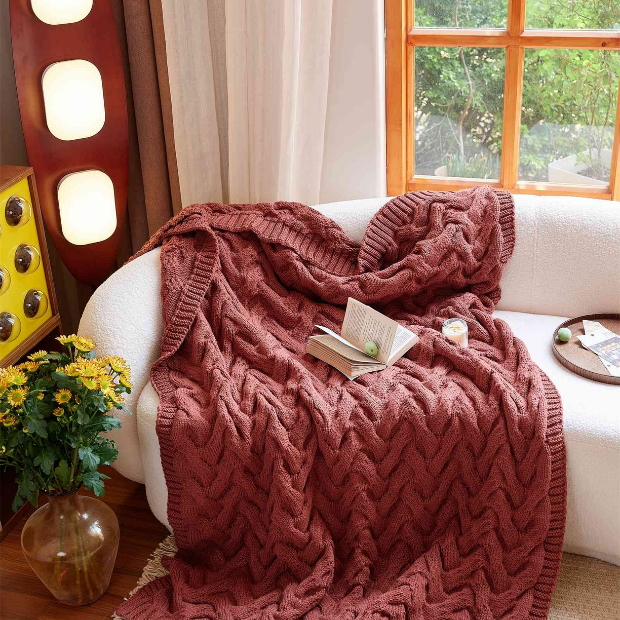 91家纺网 家纺一手货源 找家纺 暖绵绵家纺 2025新款腈纶枕头枕芯-佩诗亚【最低零售价：168元】 佩诗亚-锈红