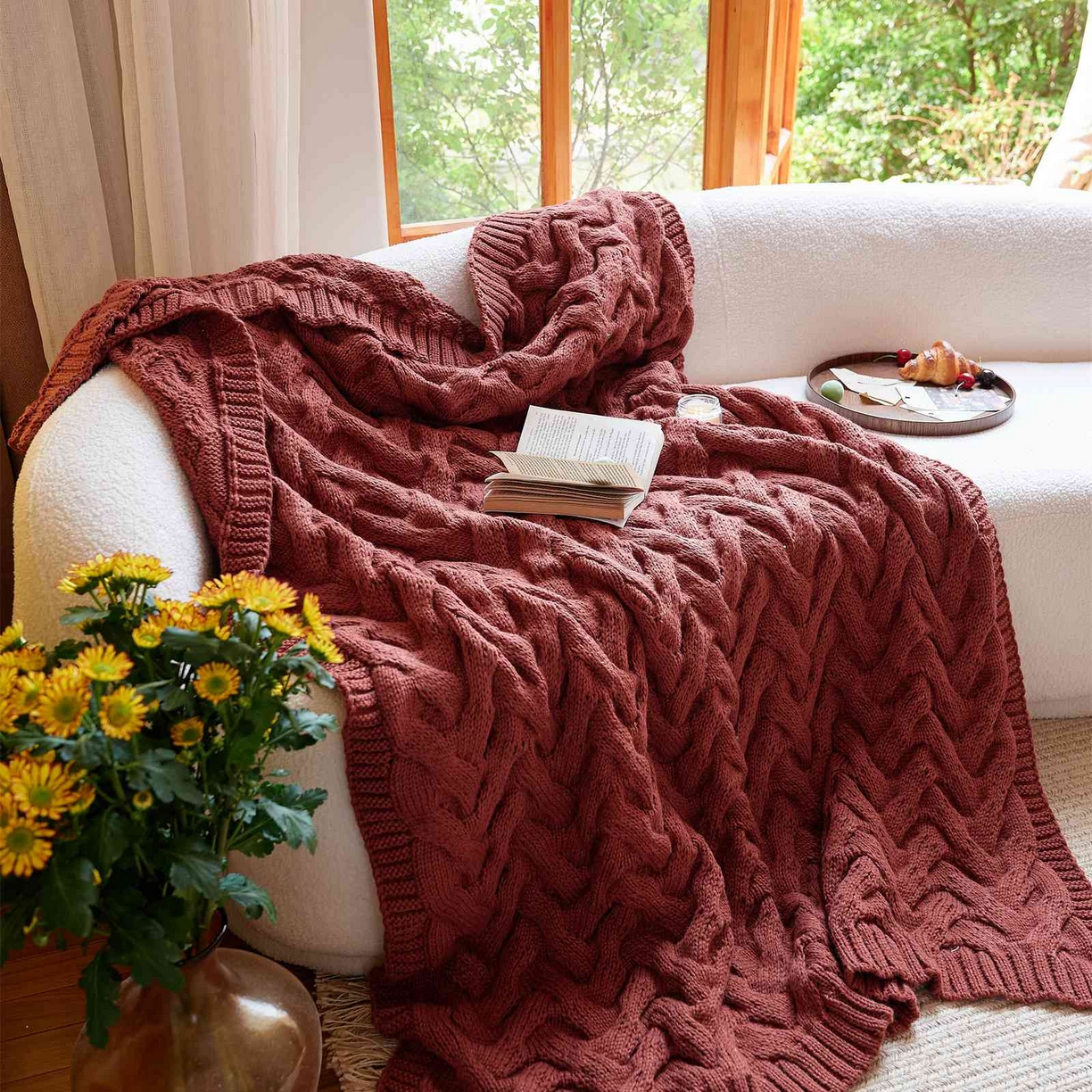 91家纺网 家纺一手货源 找家纺 暖绵绵家纺 2025新款腈纶枕头枕芯-佩诗亚【最低零售价：168元】 佩诗亚-锈红