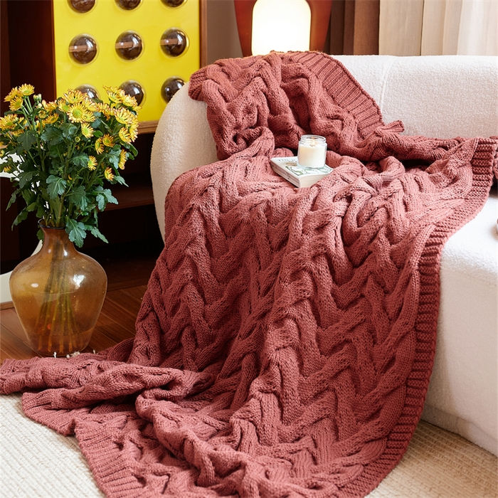 暖绵绵家纺 2025新款腈纶枕头枕芯-佩诗亚【最低零售价：168元】 佩诗亚-锈红