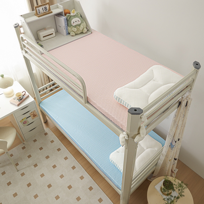 91家纺网 家纺一手货源 找家纺 （总）暖季家纺 2025新款学生宿舍凉席按摩冰感豆豆冰丝席地铺地垫